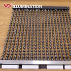 P50 outdoor using waterproof uv resistance night time effect led video