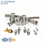 JAPAN Quality Stainless Steel Long-lasting Reliable High Precision Pneumatic Pipe Fitting For Industrial Use