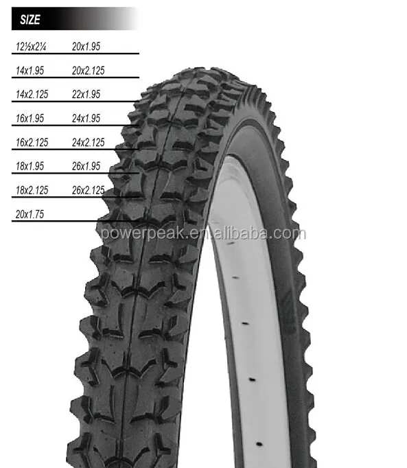 18x1 95 bike tire