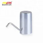 Electric Portable Water Pump Dispenser Smart Stainless Steel Hand Press Bottle