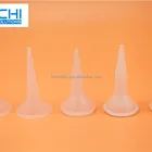 white colour plastic caulking nozzle for sausage caulking gun