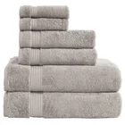 Home and Hotel Use Turkey 100% Cotton Ultra Soft Face Hand Bath Towel Set