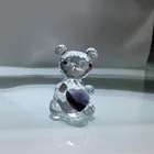 Small Size Cute Lovely Crystal Baby Bear New Born Baby Baptism Gifts