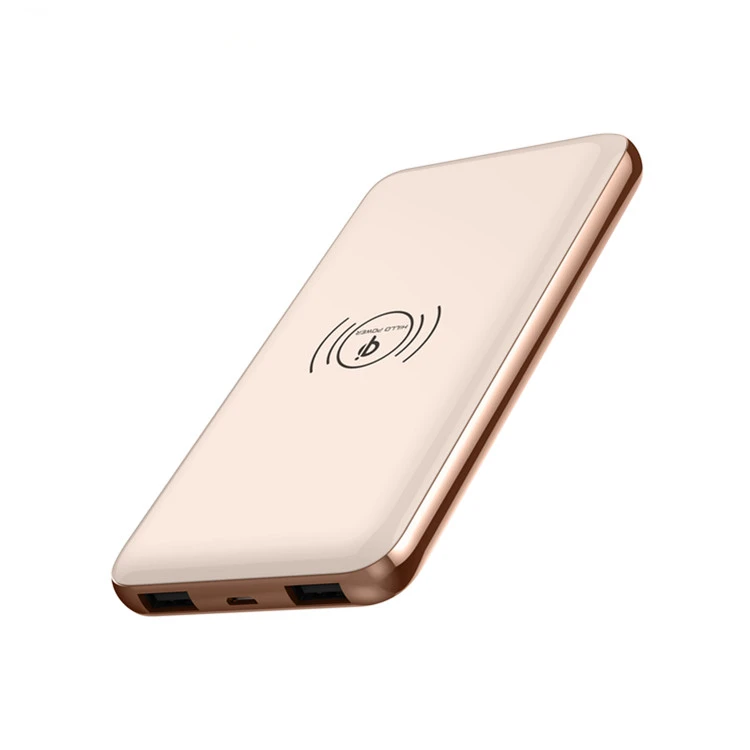 Power banks 8000 mAh Wireless Charging USB Charger Power Bank for Cell Phone - ANKUX.COM