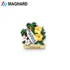 Maghard Magnetic product leader OEM Customized resin 3d fridge magnets tourist souvenir fridge magnet