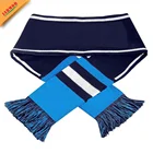 Fashion Wholesale Winter Jacquard Long Custom Acrylic Knitted Soccer Scarf