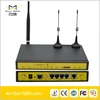 F3436 gprs gsm modem Industrial Wireless 3G 4-Port WCDMA-WCDMA Ethernet Router with Dual SIM, RS232