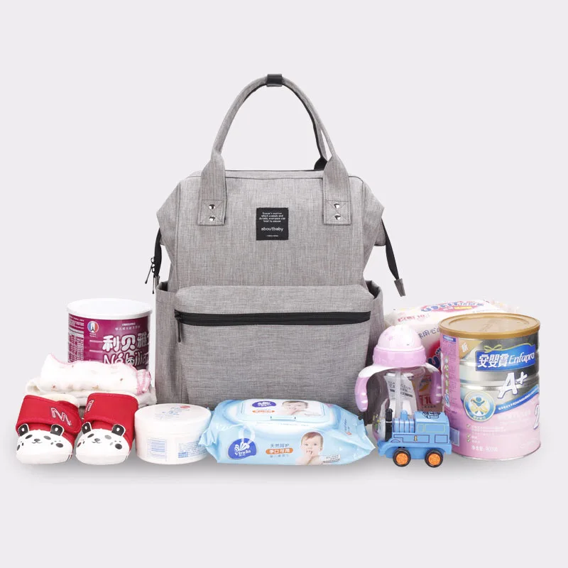 Baby Diaper Bag Large Capacity Fashion Care Baby Nappy Bag Mummy Multifunction Travel Portable Nursing Designer Backpack BB6015 (5)