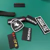 Custom rubber badge logo silicone for clothing