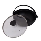 High quality tempered glass cover pot lid for frying pans