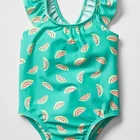 2018 New Hot Design Child Print Bikini Sexy One-Piece Swimsuit lovely bathing suits for kids