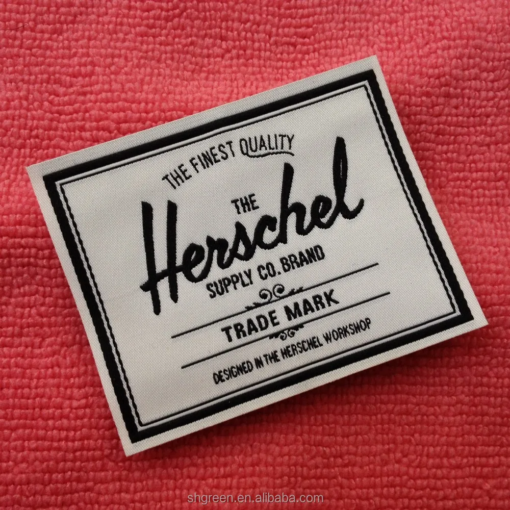 high quality woven label