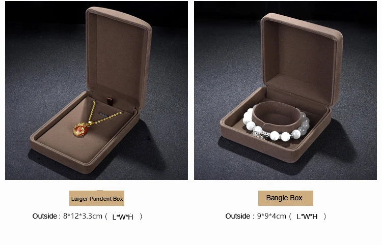 velvet necklace ring jewelry box product type box/packaging