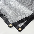 grommet aluminium shade cloth cover net for car and dog 3x3meter