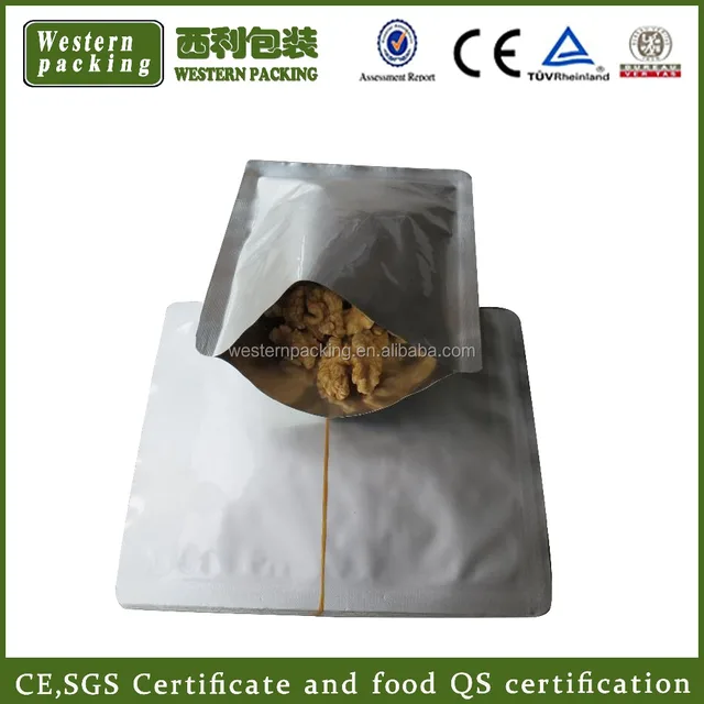 custom printed food grade retorted food pouches, aluminum foil