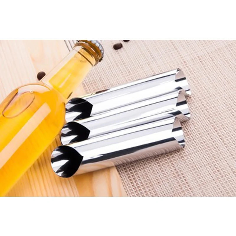 12Pcs/lot Cannoli Forms Dessert Pastry Cream Molds Stainless Steel DIY Baking Cake Kitchen Mold Tool