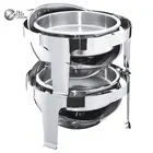 ZJ-10100028 Stainless Steel Chafing Dish Economic And Reliable Kitchen Equipment For Hotel And Restaurant