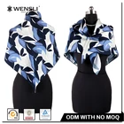 Wholesale Assorted Silk Scarf Custom Digital Printing India Silk Scarf