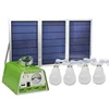 Portable Solar Home Lighting System 30W Solar Panel and 4 LED USB Bulbs and Multiple Phone Charger (YH1003)
