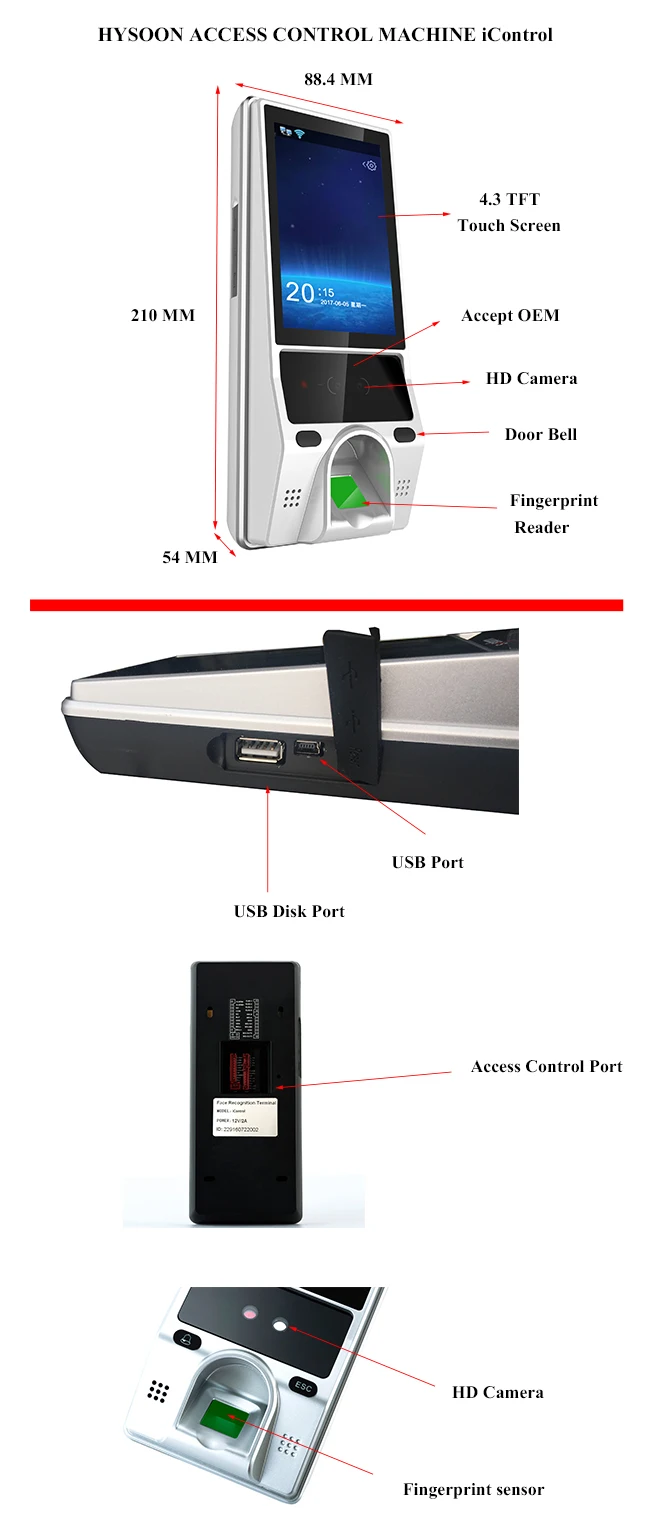 iControlTouch screen