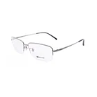 Wholesale hot sale light weight metal eyewear durable quality titanium optical glasses Frames for Men