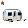 Small caravan factory make semi teardrop atv trailer with roof tent