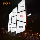 Floor standing LED advertising light box/advertising directional signage