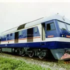 5000HP mix traffic diesel electric railway locomotive, coal hopper wagon,flat wagon