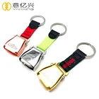 Professional Custom Good Quality Aviator Aircraft Seatbelt Keychain