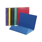 Colorful elastic presentation file folder printing