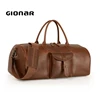 Gionar 2019 New Fashion With Front Porket Trend Fashional High Standard Brand Name Men Vintage Leather Travel Bag Parts