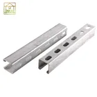 Factory Made Cheap c iron channel sizes powerful steel system pre-galvanized solar panel strut channel dimensions