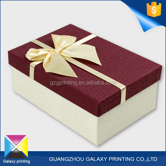 promotion wholesale custom gift box design necktie paper