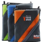 Microfiber Wholesale Sports Towel Gym Towel With Zip Pocket