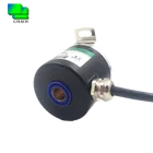 Through hollow shaft rotary encoder bore size 8mm empty encoder dia 38mm optical incremental rotary encoder