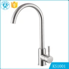 wholesale cheap price kitchen sink single handle long spout stainless faucet