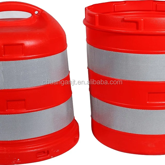 plastic safety drum