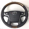 Land cruiser conversion steering wheel, 2018 LC200 steering wheel use on 2008-2015 land cruiser.Wooden steering wheel