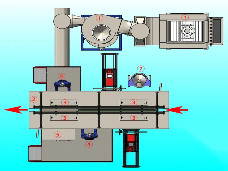 details powder coating spray booth d