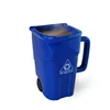 Amoy crafts blue ceramic the Recycling Bin Mugs Wholesale