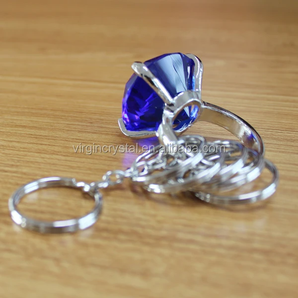 product name: valentines gift sweet diamond ring shape crystal