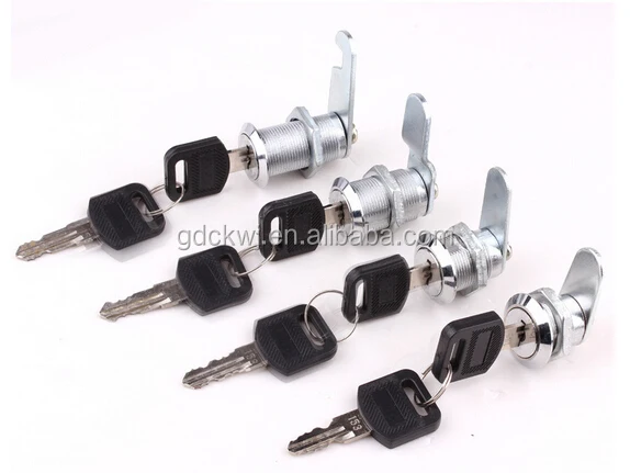 China manufacturer metal cabinet door lock cabinet cam drawer lock with hook plate