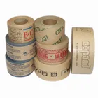 Free sample custom reinforced water activated 3 inch width brown printed kraft paper tape