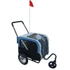 New 2in1 Bicycle Bike Dog Cat Pet Trailer Carrier Pet Stroller
