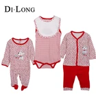 1 Year Cotton Baby Romper Newborn Baby Clothes Wholesale Price With Bib