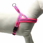 Wholesale Pet Supplies Pet Dog Harness In Hot Pink,Reflective Nylon Custom Pet Harness
