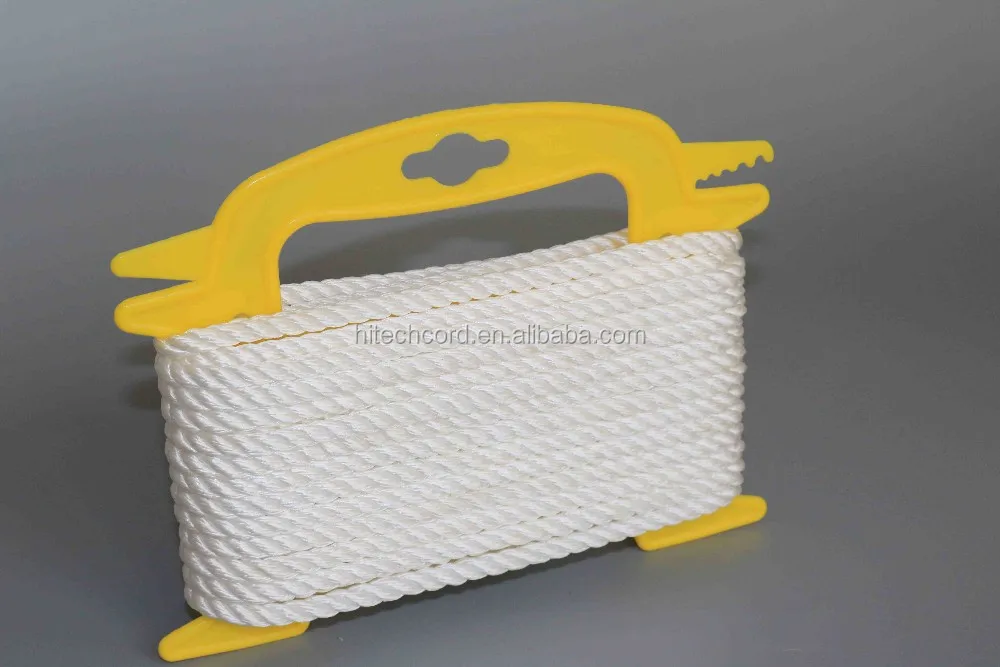 6 mm Polypropylene rope white