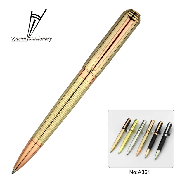 best selling products office stationery gold color luxury ball
