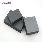 Factory customized low price free sample starter motor magnets and block shape magnet ferrite