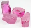 pink aqua green white color cz synthetic rough gemstones for sale